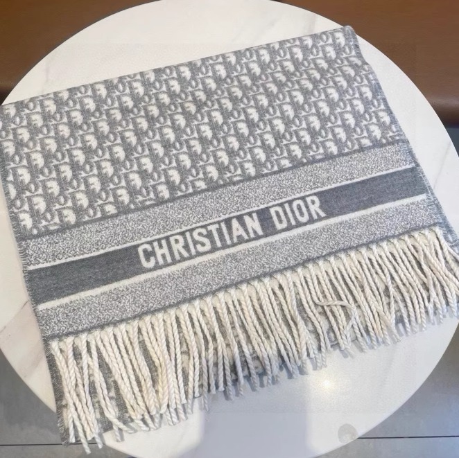 디올 캐시미어 머플러 스카프