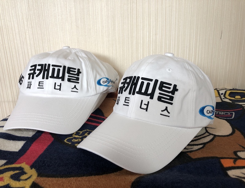 핑골프 큐캐피탈파트너스 골프단 골프모자/캡
