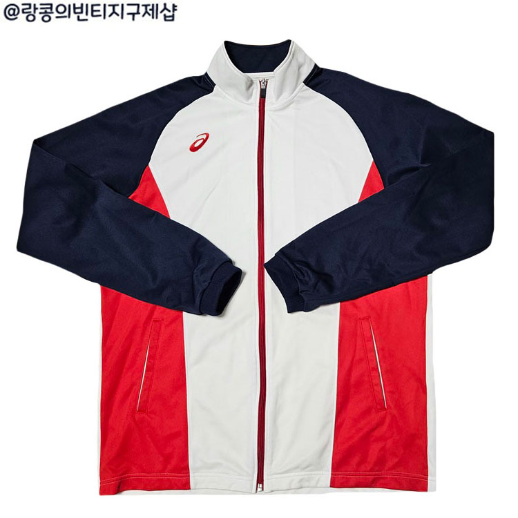 아식스 올드스쿨 빈티지 져지 자켓