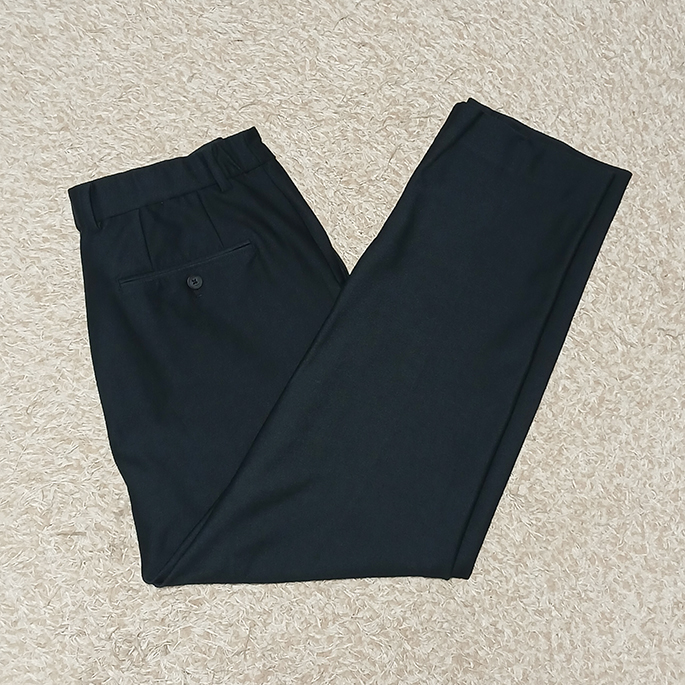 M)안다르 올플렉스 맨즈 테이퍼드핏 슬랙스 네이비