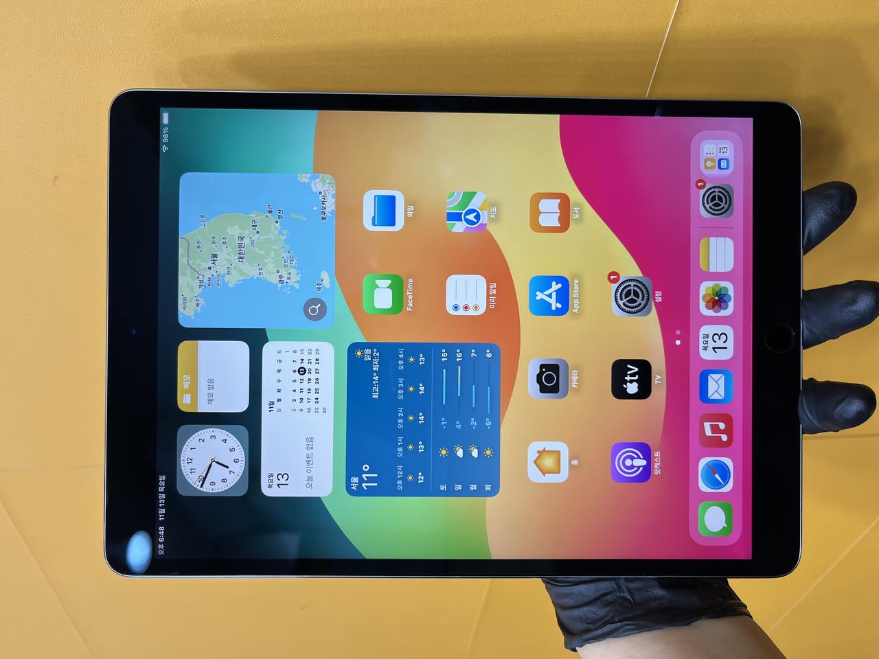 아이패드 프로 10.5 64G wifi 스페이스 그레이+애플펜슬1세대