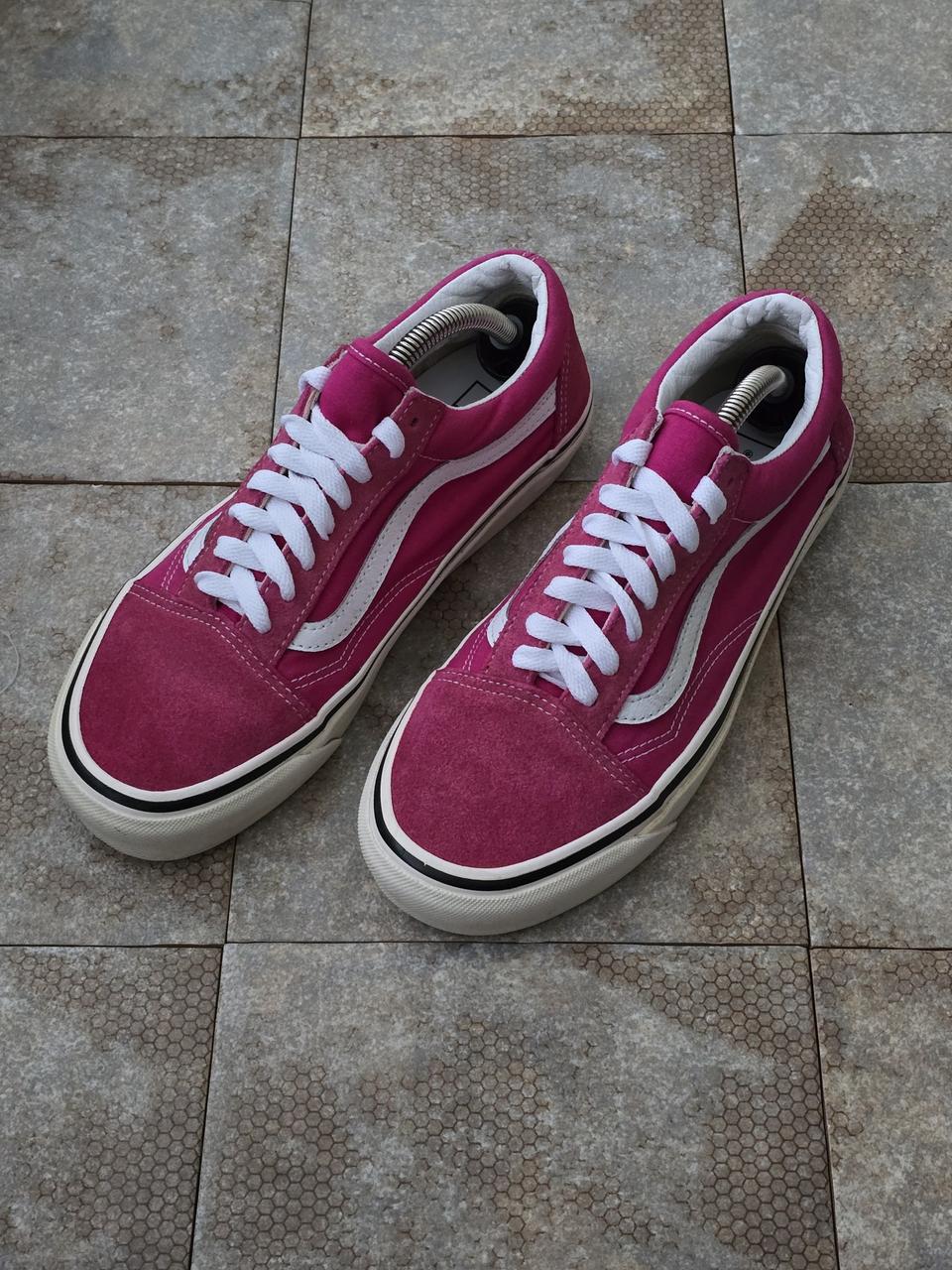 (255)반스 올드스쿨 36 dx 애너하임 핑크 스니커즈 운동화