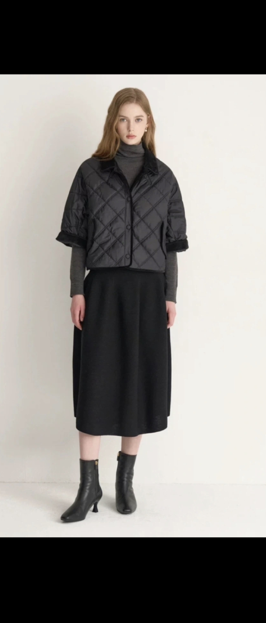 마인 퀼팅 자켓(새상품)