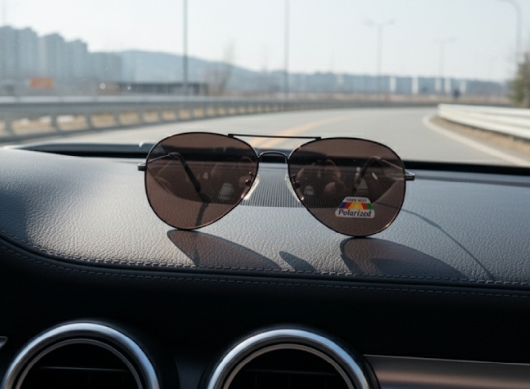 가볍고 시원한 참 좋은 보잉 편광 선글라스. 블랙 에디션. 운전,일상,산