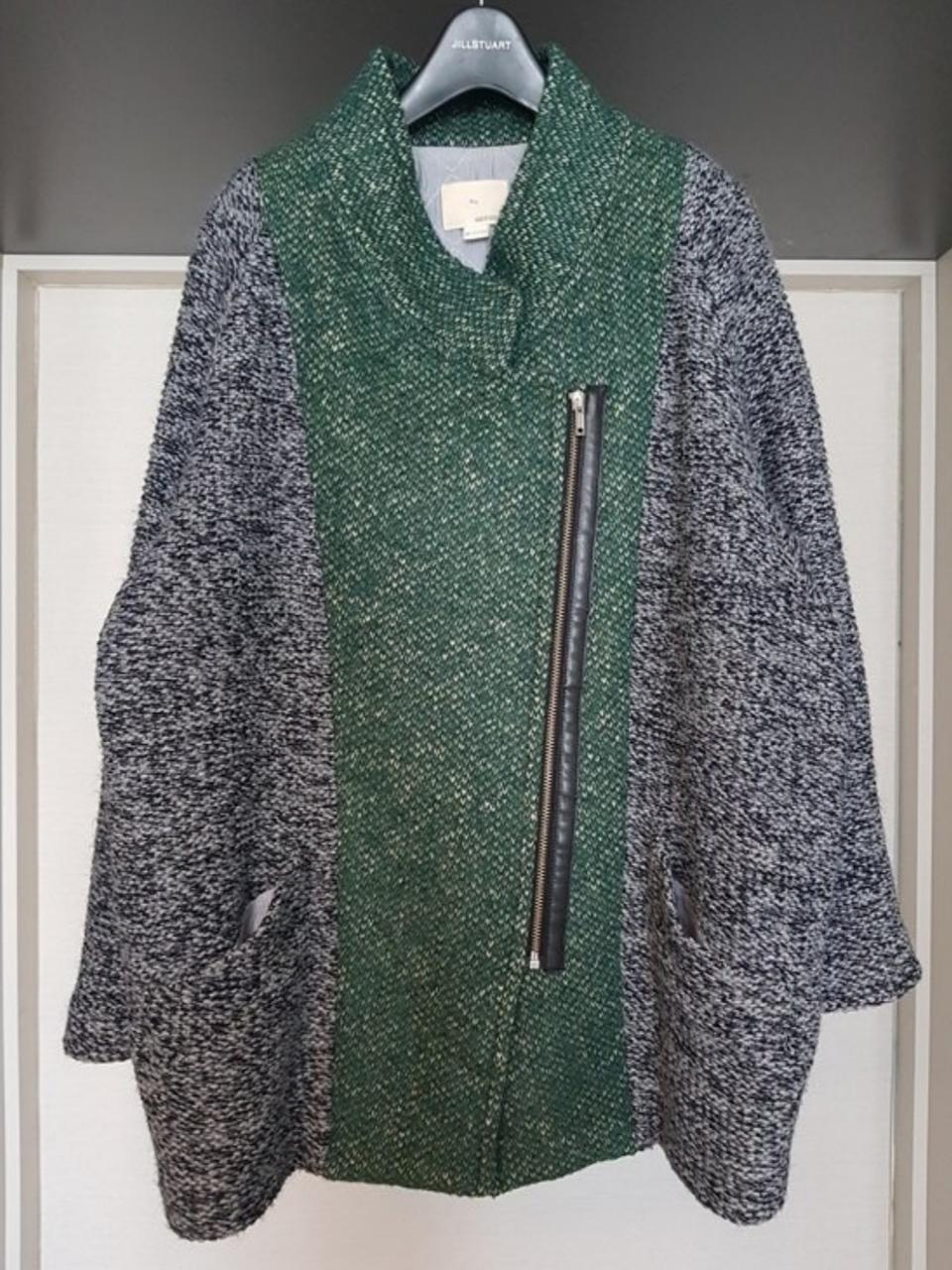 밴드오브아웃사이더스 양가죽배색 코트(택포)