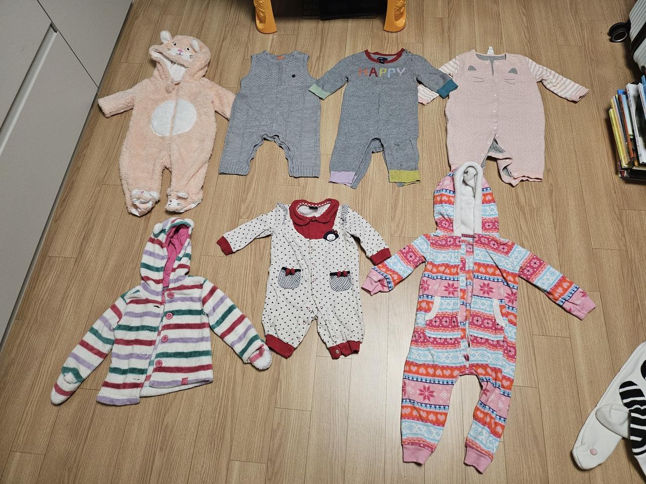 가을겨울 아기옷 일괄 70~80사이즈 블루독 카터스 베이비갭 등