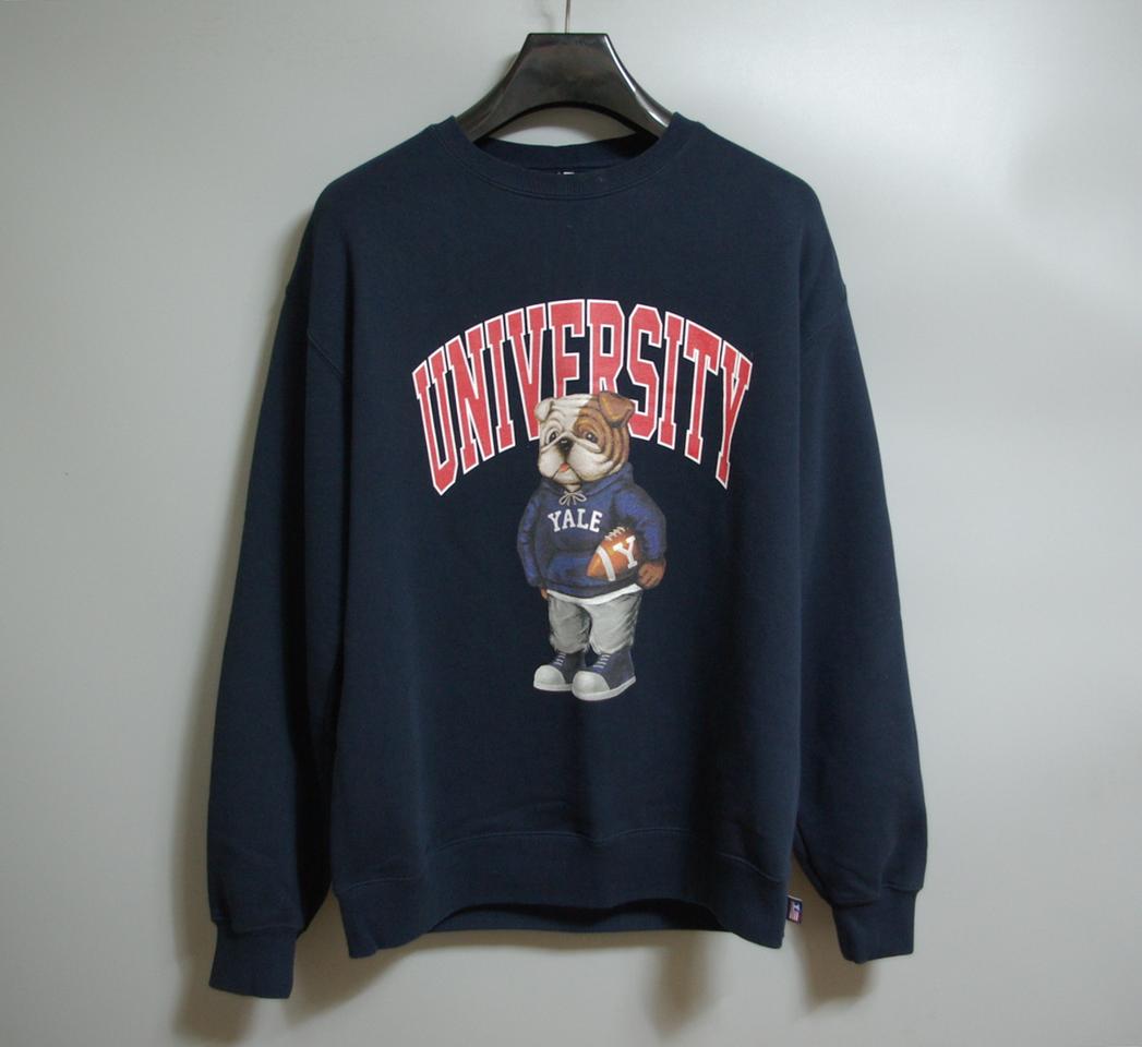 예일 오버사이즈 핸섬댄 맨투맨 M