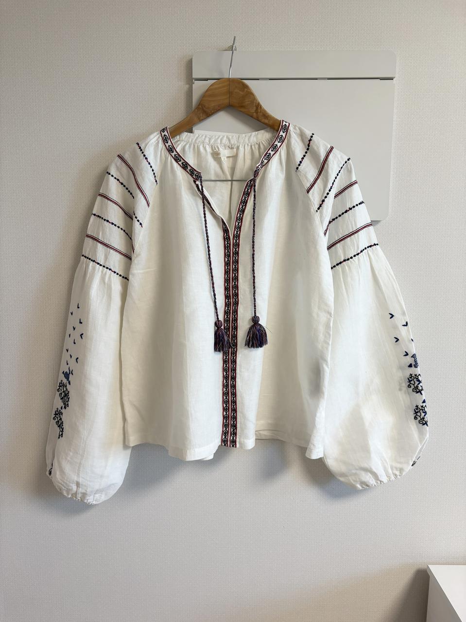 마쥬 에스닉 자수블라우스