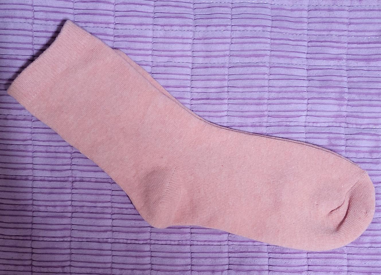 여성용 중목양말(코랄)새상품