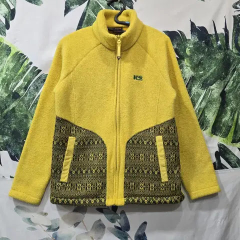 K2 옐로우 플리스 자켓 (사이즈 95)