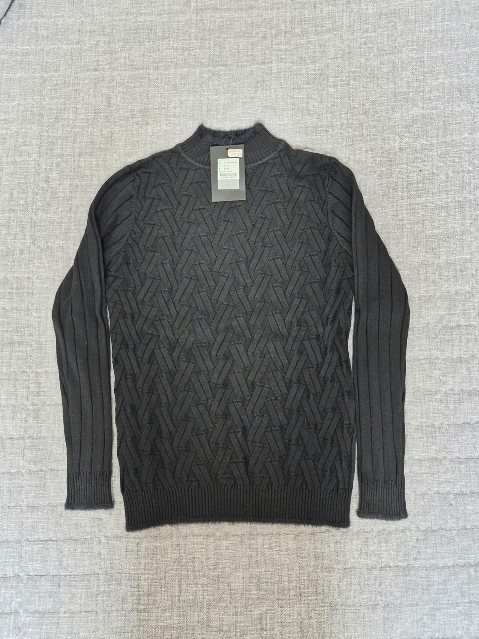 (새상품55~66)짜임무늬반넥목폴라