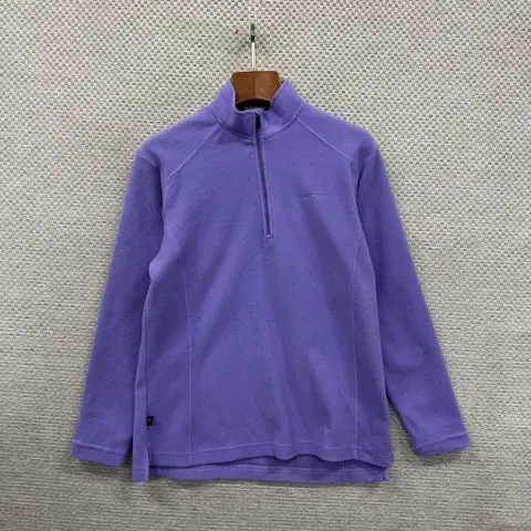 블랙야크 아웃도어 자수로고 후리스 반집업 긴팔티 90 A00859