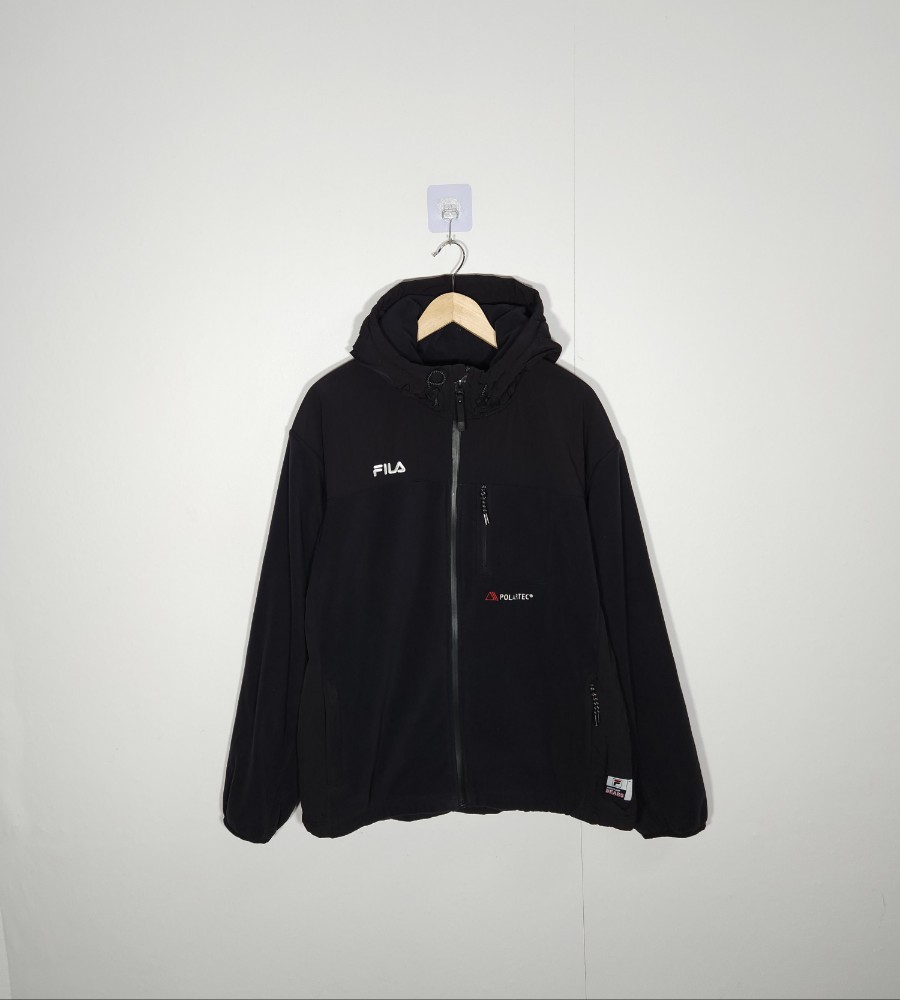 [필라] 110 남 두산베어스 기모후드집업