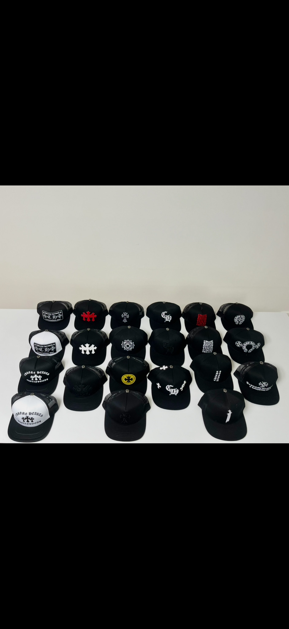 크롬하츠 모자 볼캡 매쉬캡 트러커