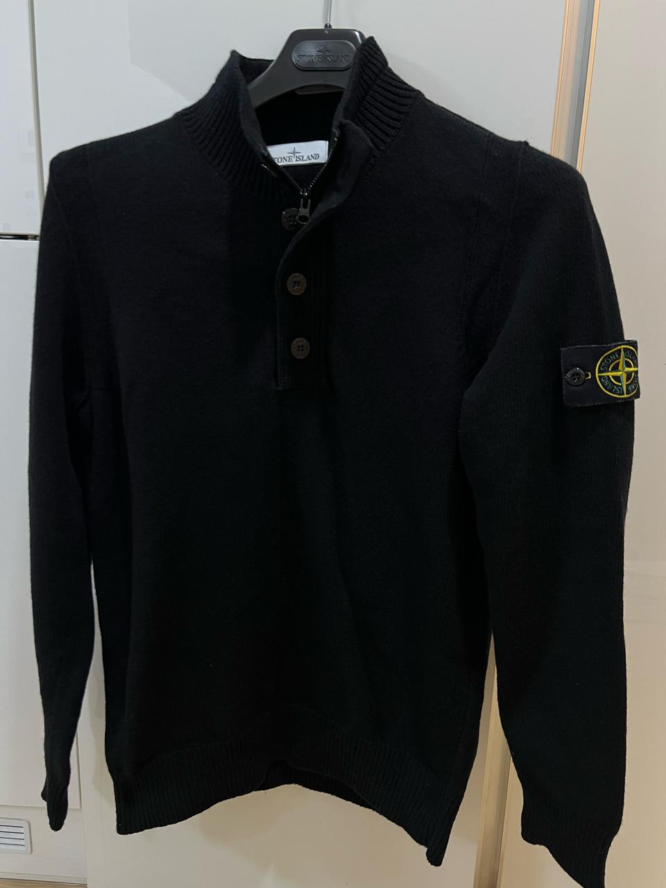 23fw 스톤아일랜드 반집업니트 100-105 (새상품급)