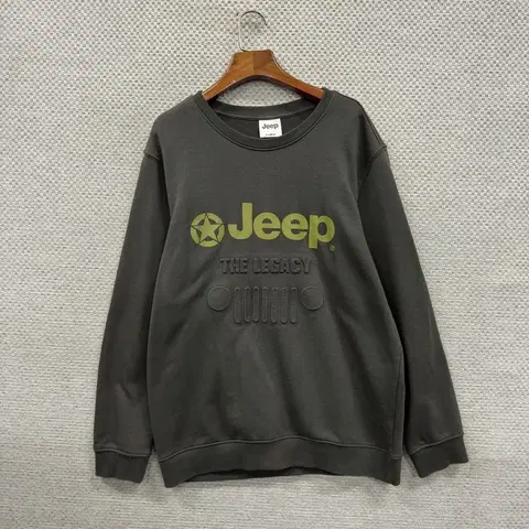 지프 JEEP 캐주얼 빅프린팅로고 스웻셔츠 맨투맨 XL A01052