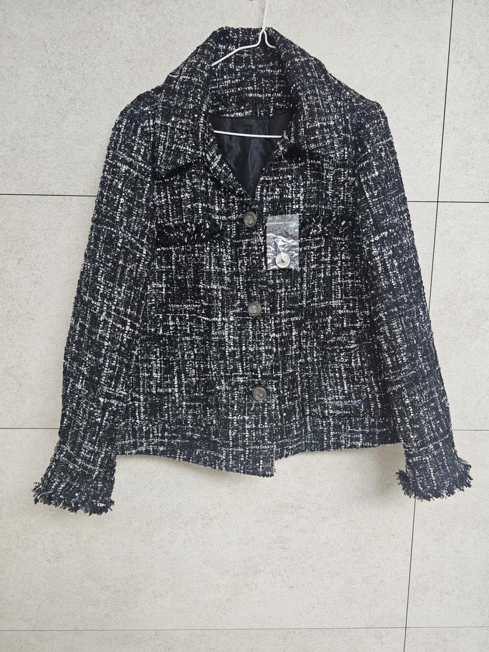 트위드 자켓 새상품