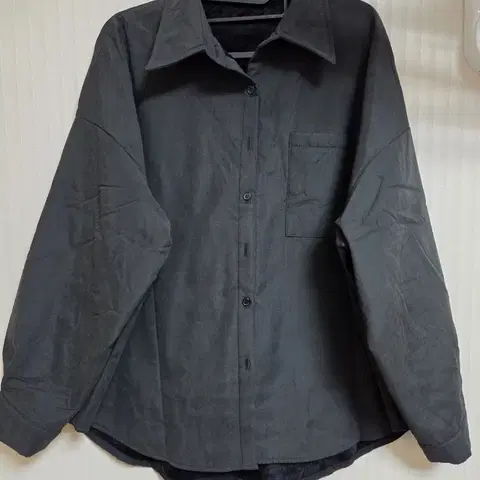 새상품 기모 오버핏 남방