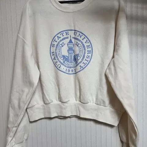 새상품 반크롭 맨투맨