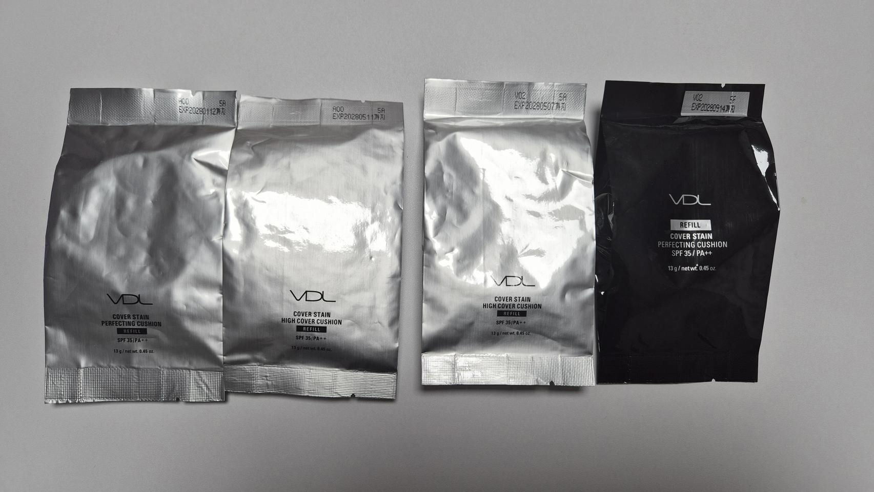 VDL 커버 스테인 하이커버 쿠션 VDL 커버 스테인 퍼펙팅 쿠션 리필