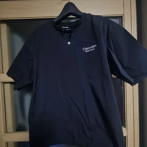 캘빈클라인 퍼포먼스 반팔 티셔츠 블랙 M