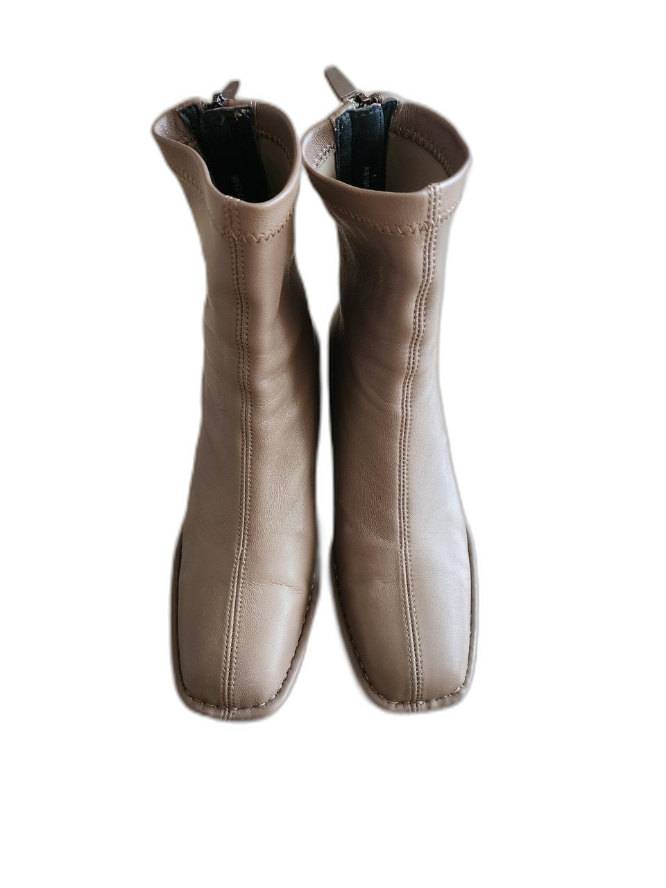 가죽 앵클부츠 250