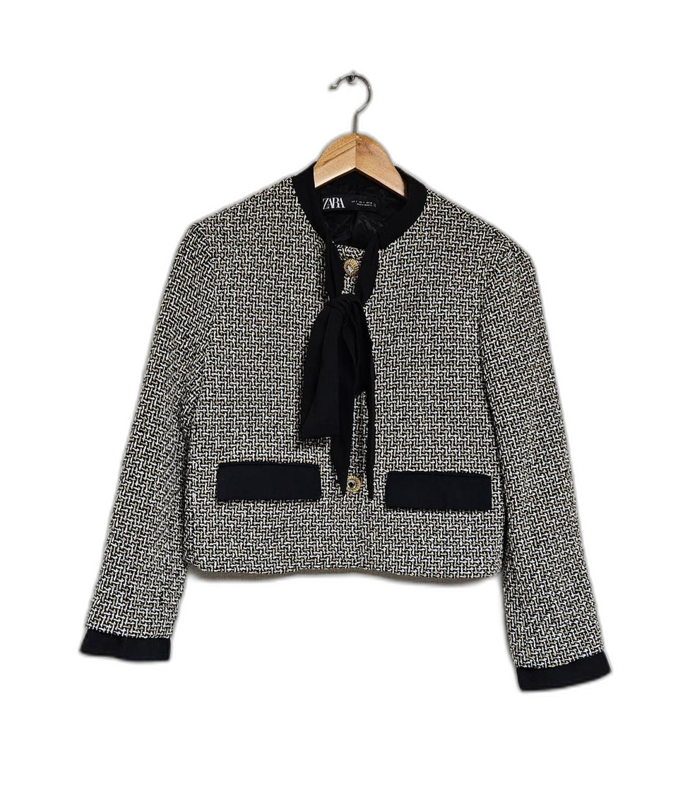 자라 zara.트위드 자켓 S사이즈