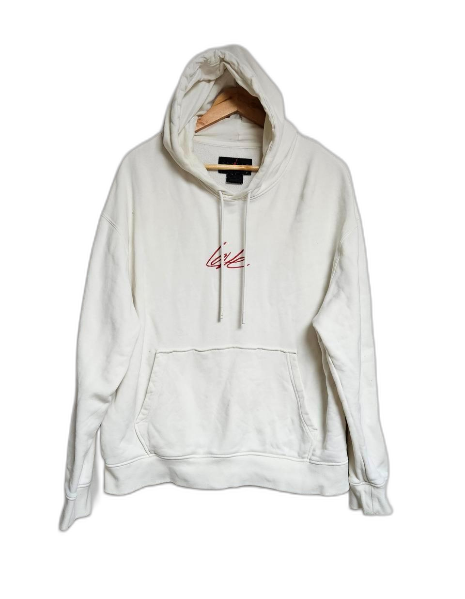조던 나이키 아이보리 후드티 XXL