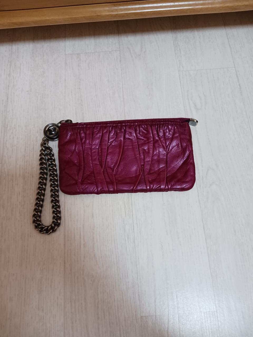 구찌 버건디 장지갑겸 클러치  정품