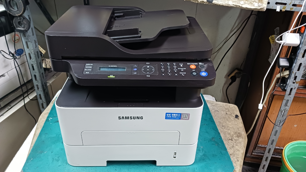 삼성SL-M2670FN흑백레이져복합기(상태양호)