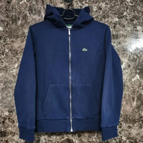 라코스테 네이비 주니어 후드집업12y