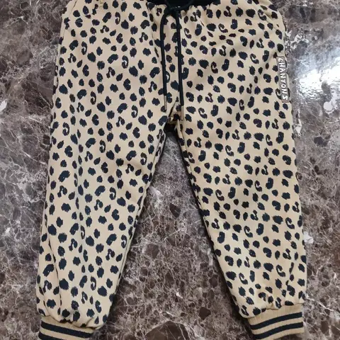 리미떼두두 레오파드 기모팬츠110