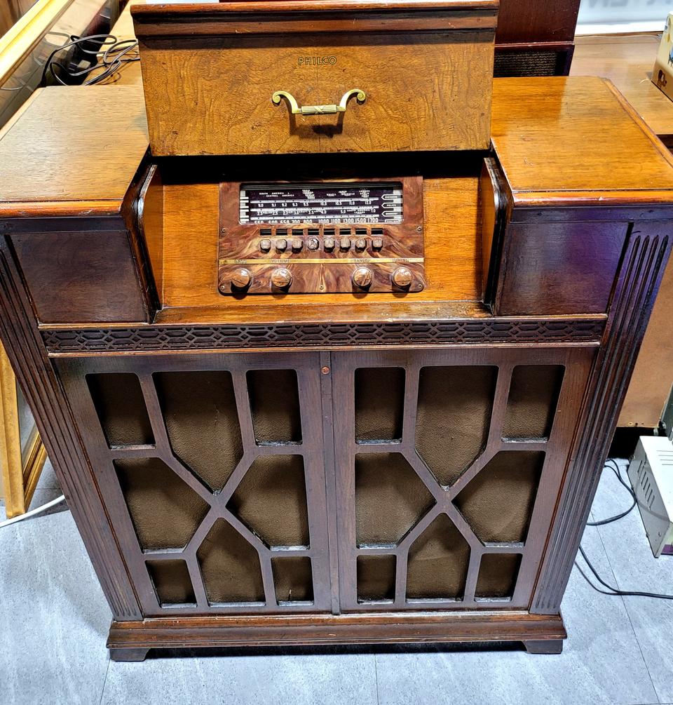 *미국산 PHILCO 진공관 단파라디오