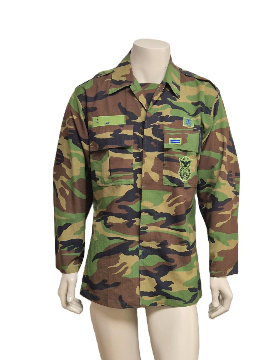 ⭐공군 구형 헌병 일병 후기형 하계 전투복 상의 자켓 (L)⭐