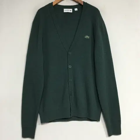 라코스테 남성 베이직 니트 가디건 95
