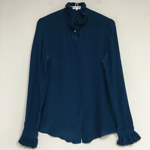 끌로디피에로 실크 진주 블라우스 36