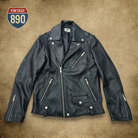 [M] AGING CCC 에이징CCC 양가죽 라이더자켓