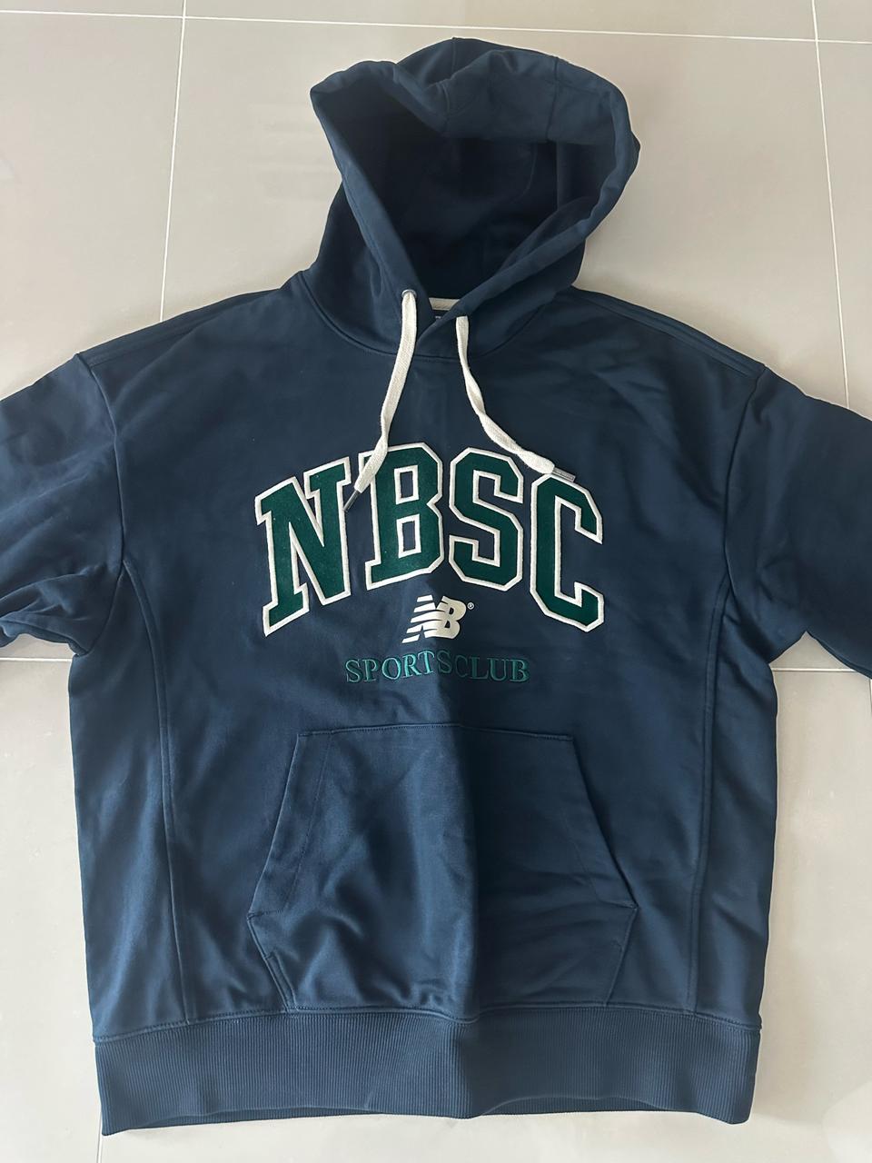 뉴발란스 네이비 후드티