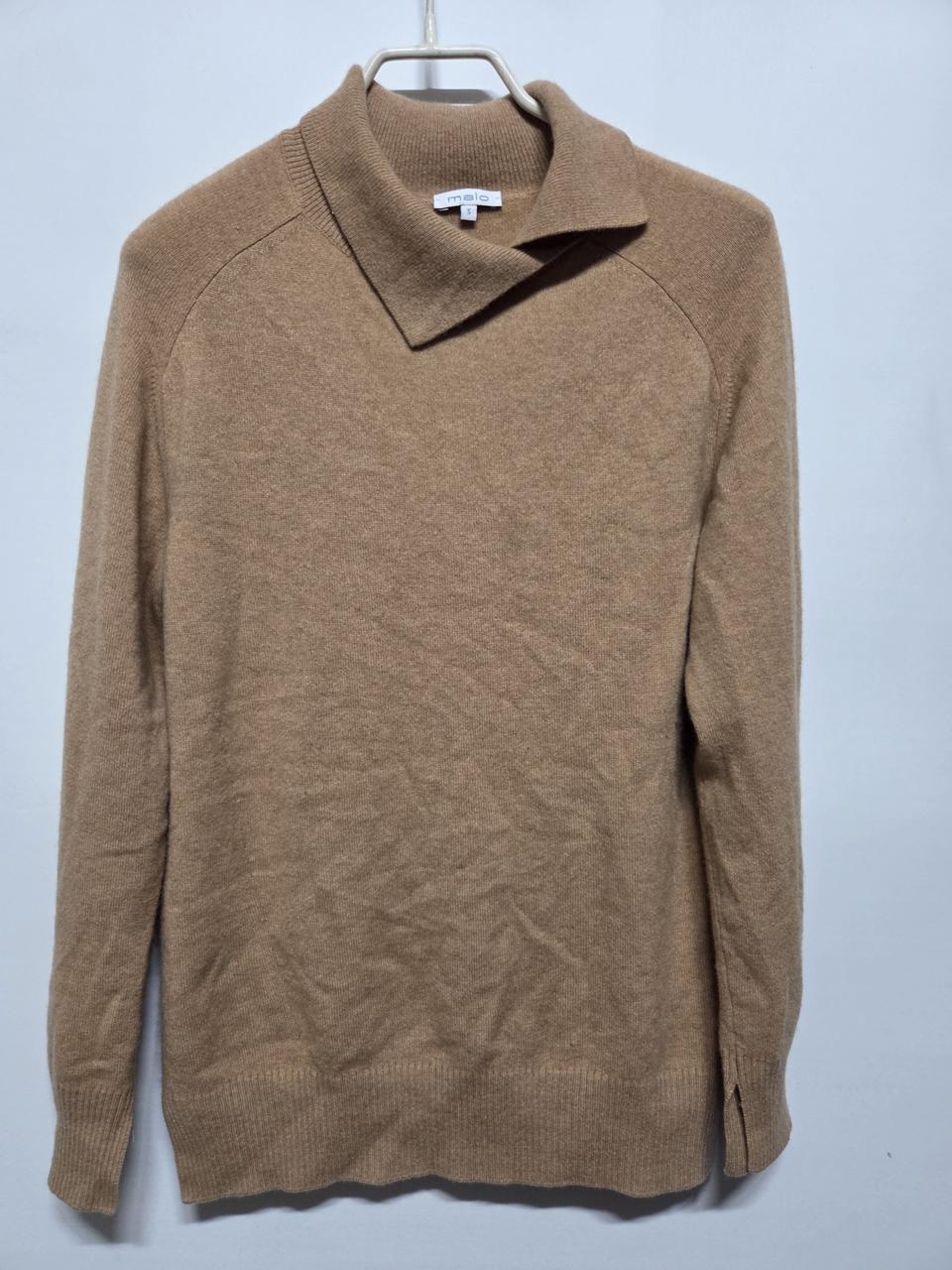 (S) 말로 100%캐시미어 니트 베이지