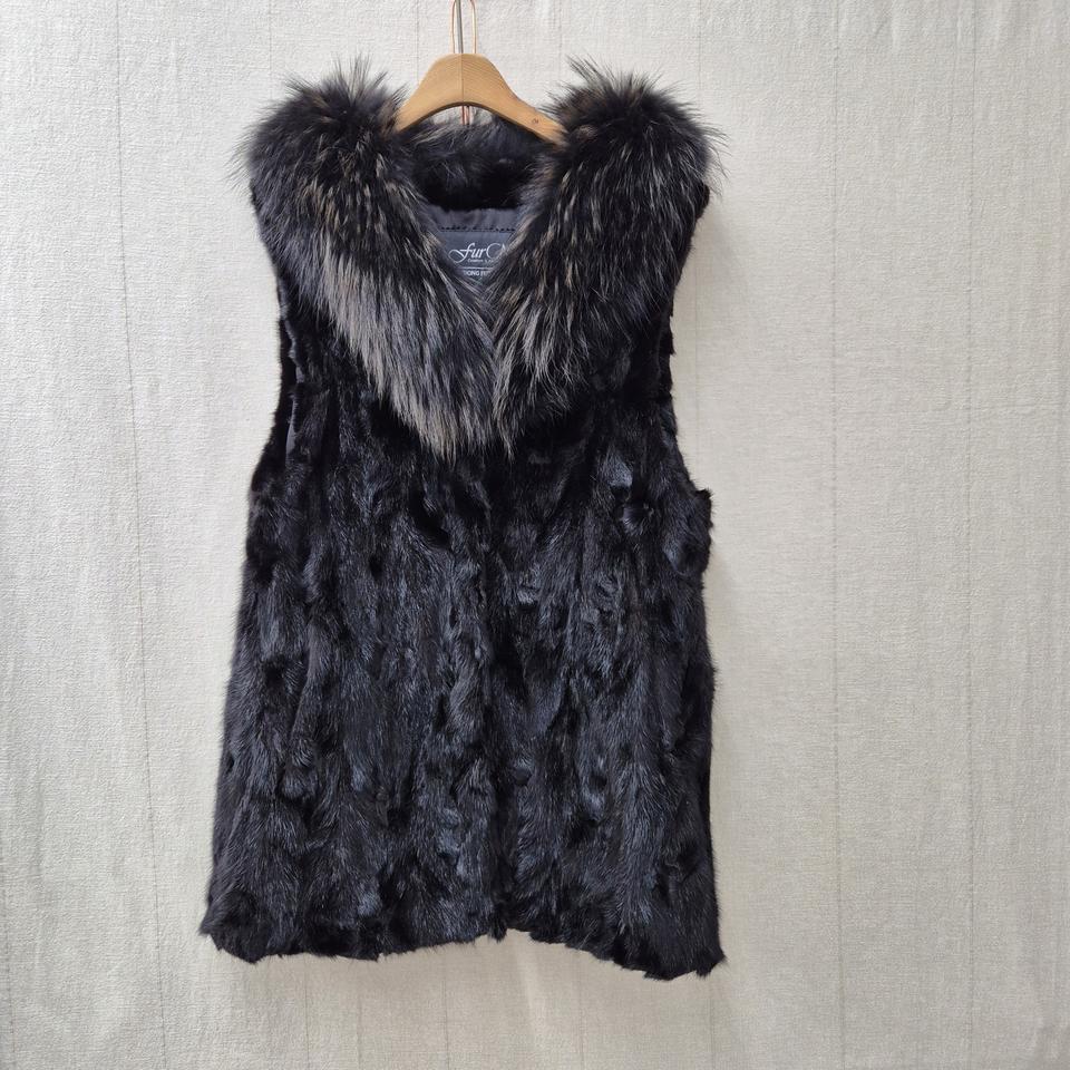 대동모피 밍크롱조끼