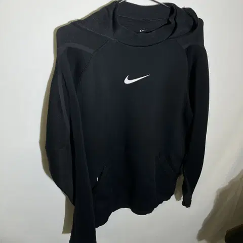 L-XL)나이키 프로 드라이핏 기능성 기모 후드티 긴팙티