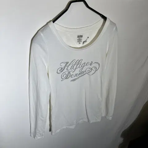 S)타미힐피거 데님 여성 긴팔 티셔츠 롱슬리브