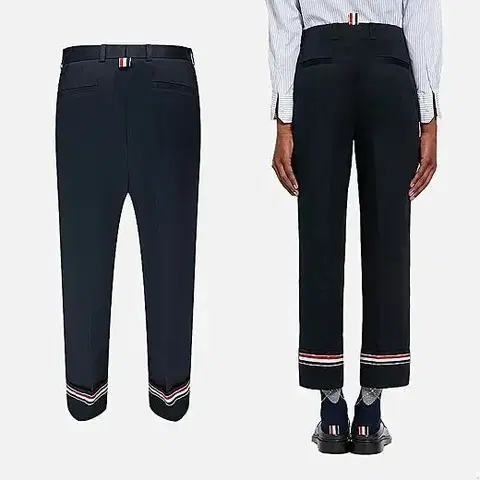 (3 / 32~34인치정도) 톰브라운 스트레이트 트윌 팬츠