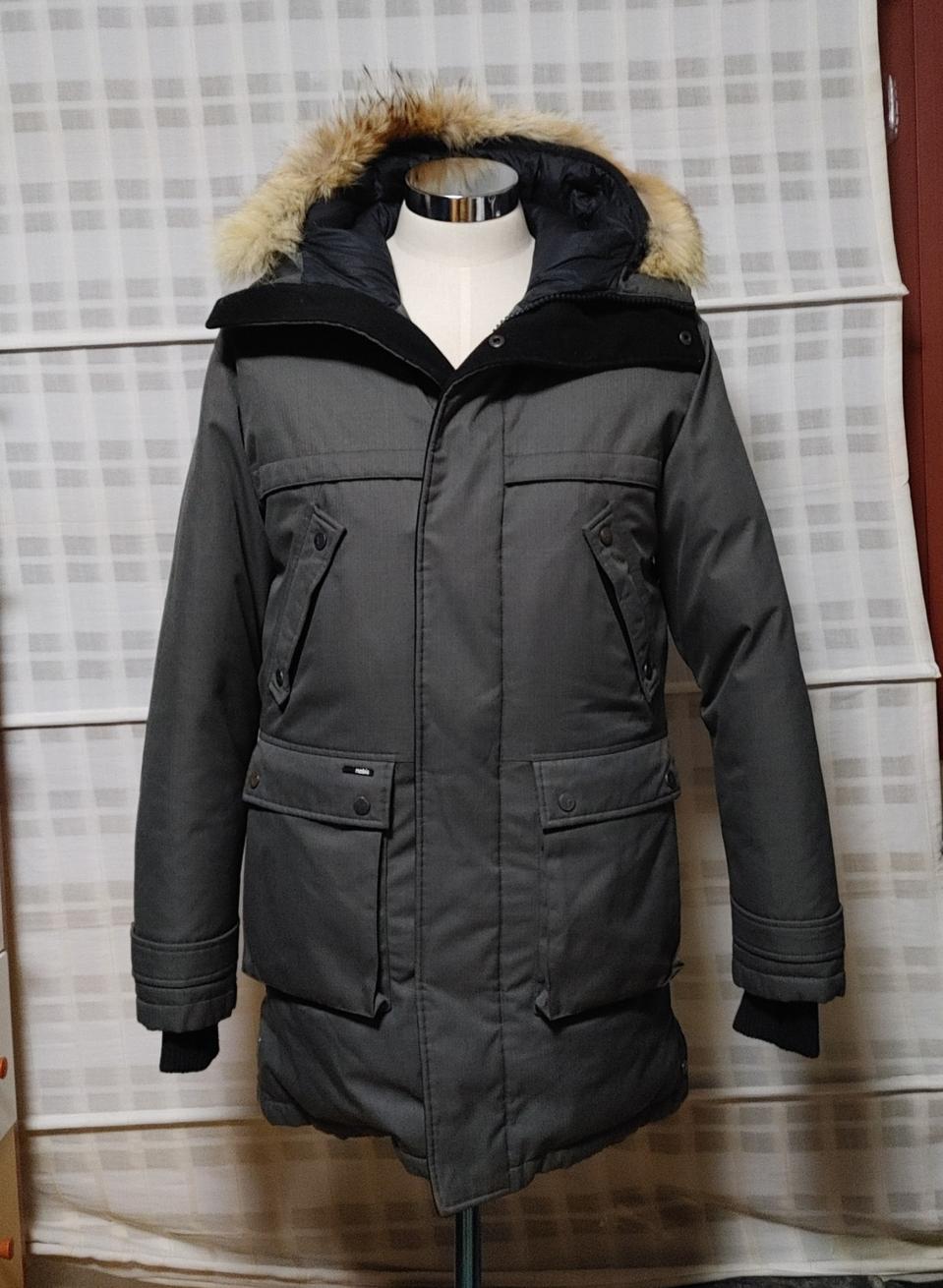 (nobis) 노비스 야테시 카키그레이 패딩 점퍼 XS (95~100)