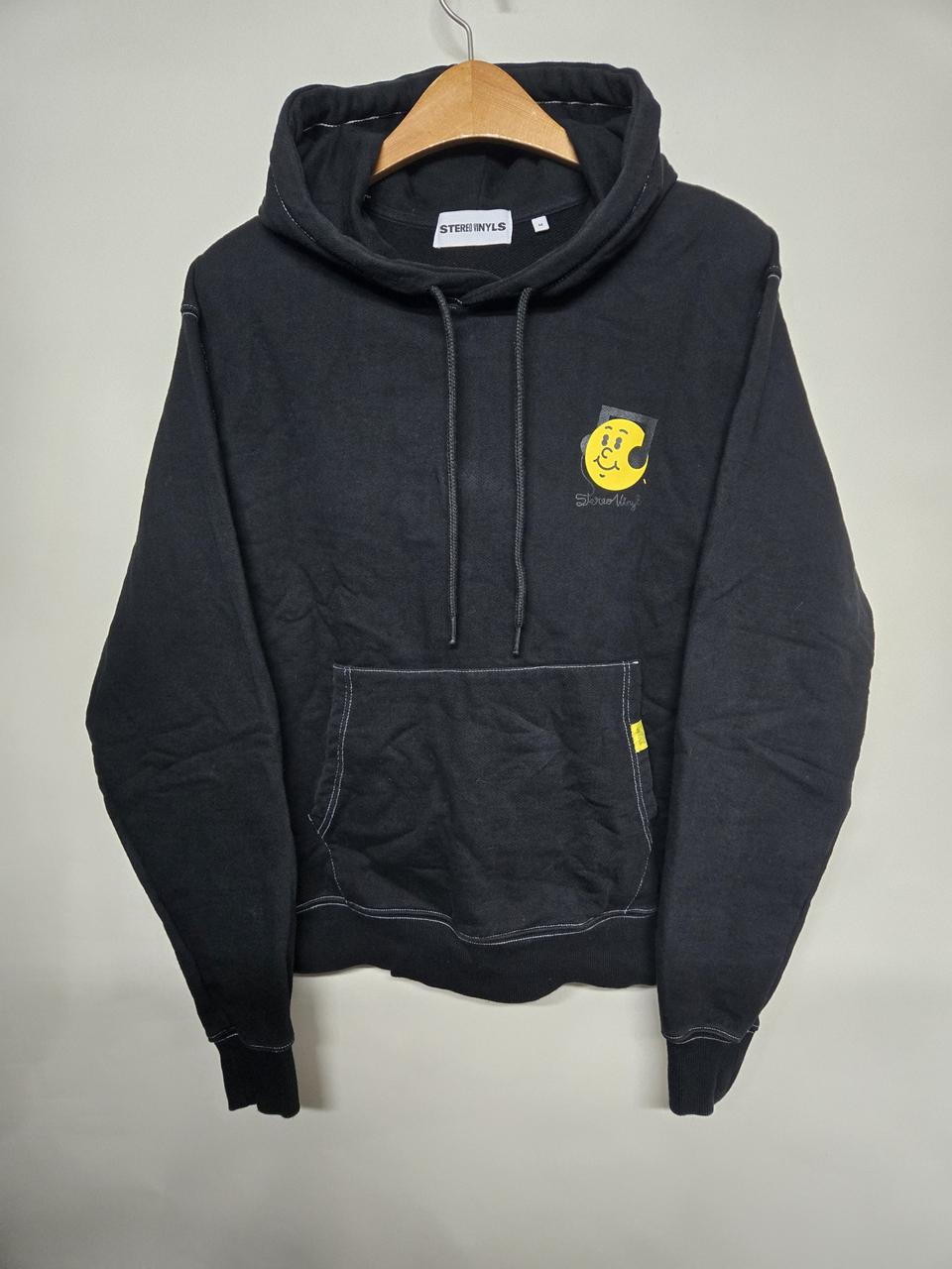 스테레오 바이널즈 스마일리 후드티 M