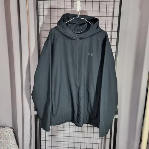 언더아머 바람막이 남성 UA STORM 방풍 러닝 후드 자켓 3XL