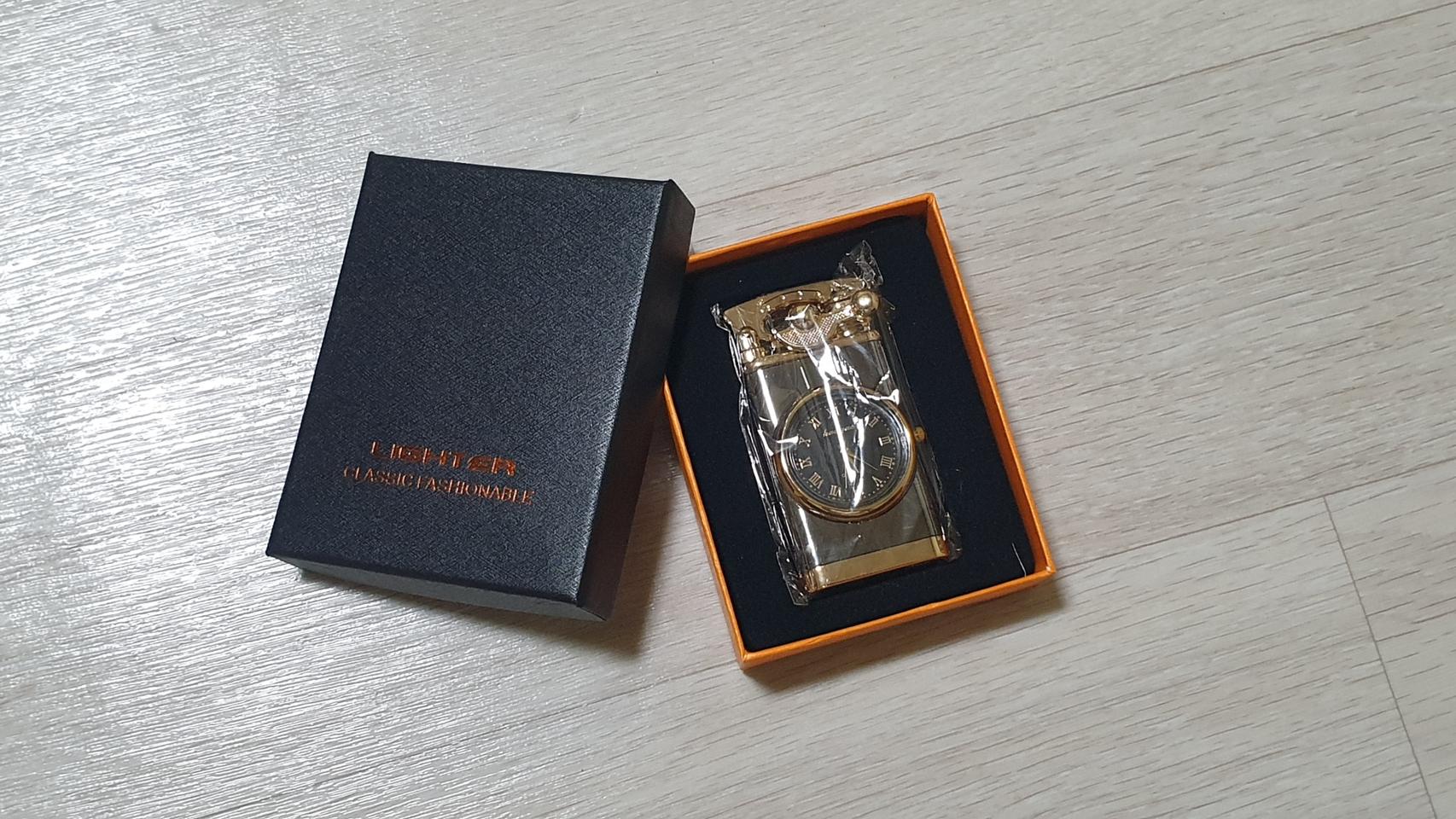 고급형 골드 시게 라이타