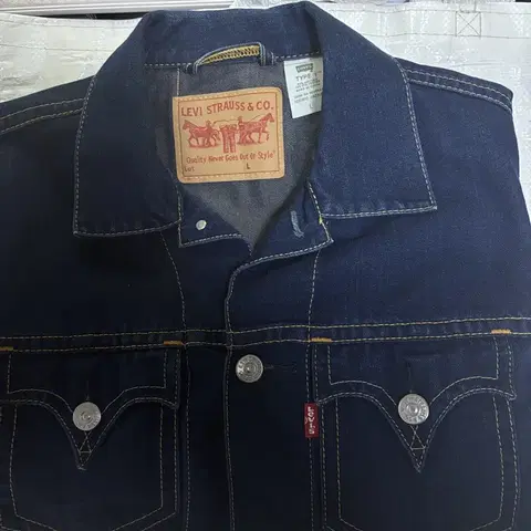 리바이스 TYPE 1 데님 자켓 L
