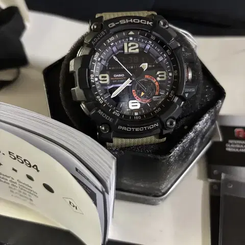 카시오 지샥 G-Shock 머드마스터 시계 샌드베이지 주말가