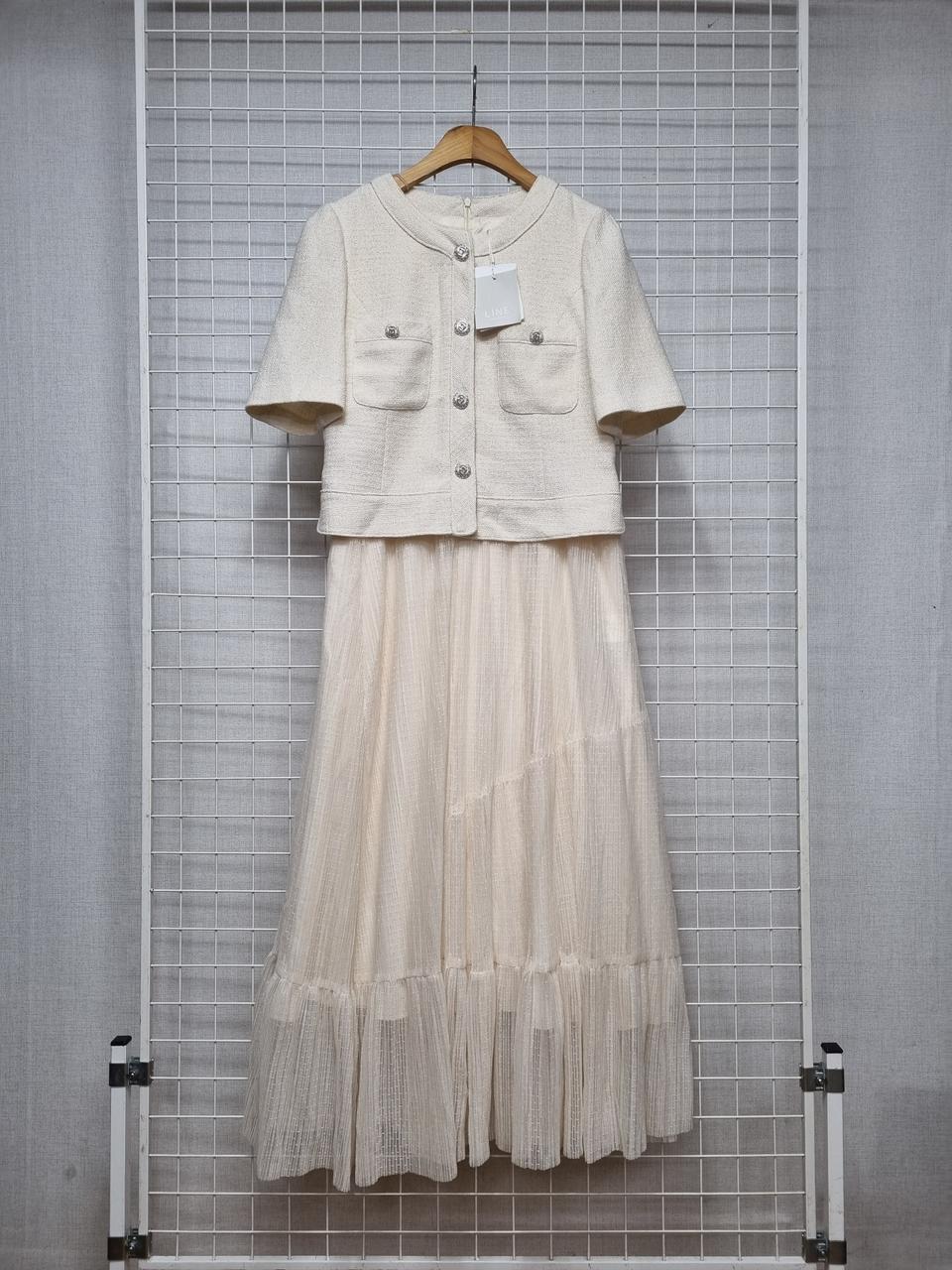 (새상품) LINE 라인 트위드원피스